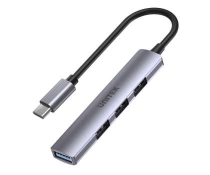 Hub USB UNITEK Hub USB-C - 4x USB-A H1208B